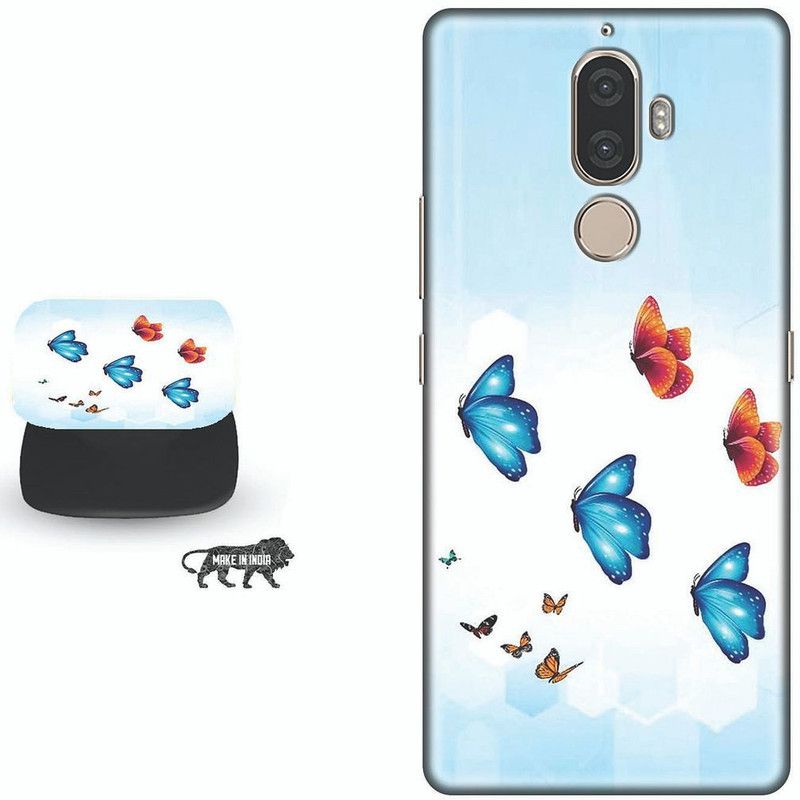 Hello Case Back Cover for Lenovo K8 Note  (Multicolor, Cases with Holder, Pack of: 1)