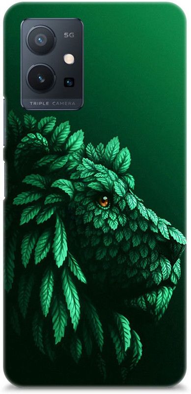 Mast Kalandar Back Cover for vivo T1 5G  (Green, Hard Case)