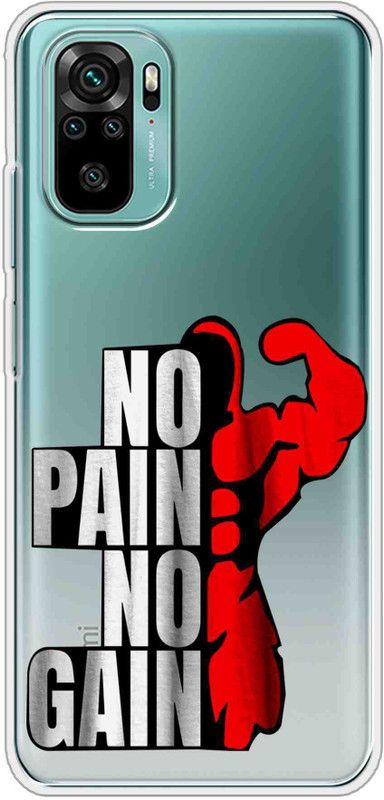 Snazzy Back Cover for redmi note 10s  (Transparent, Grip Case, Silicon, Pack of: 1)