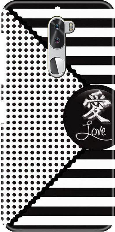 Smutty Back Cover for Coolpad Cool 1 - Love Stripes Print  (Multicolor, Hard Case, Pack of: 1)