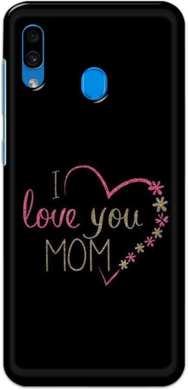 NDCOM Back Cover for Samsung Galaxy A30 I Love You Mom Printed  (Multicolor, Hard Case, Pack of: 1)