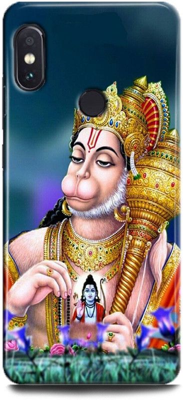 FIKORA Back Cover for Redmi Note 5 Pro/MZB6080IN / MZB6088IN/MZB6084IN HANUMAN JI PRINTED  (Multicolor, Hard Case, Pack of: 1)