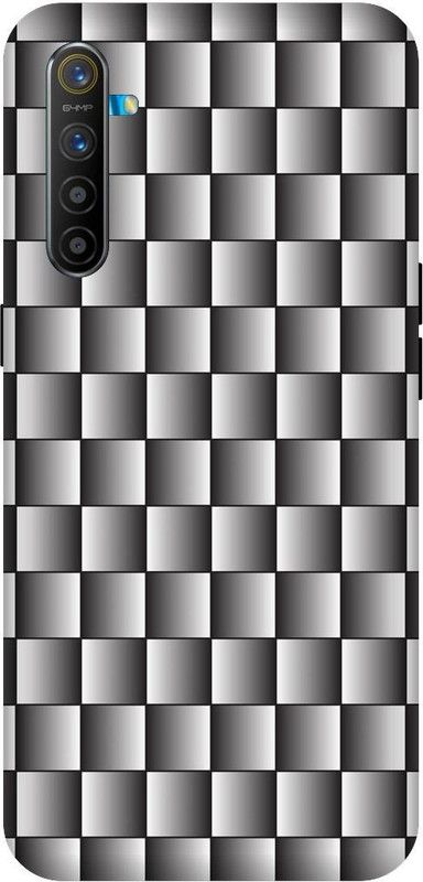SSMORYA Back Cover for Realme XT Silver Structure Printed Back cover  (Multicolor, Waterproof, Pack of: 1)