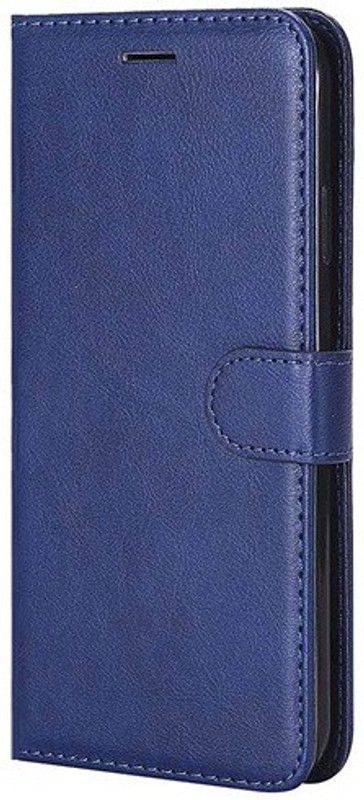 Ridhaniyaa Flip Cover for Realme Narzo 10, Realme 5, Realme 5i, Realme 5s  (Blue, Dual Protection, Pack of: 1)