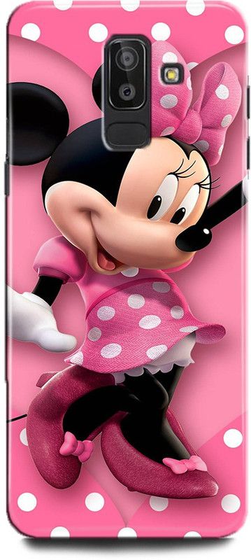 play fast Back Cover for Samsung Galaxy A6+/SM-A605GZKHINS/ SM-A605GZBHINS MICKEY MOUSE, MINNIE,TEDDY, DOLL, GIRL  (Multicolor, Hard Case, Pack of: 1)