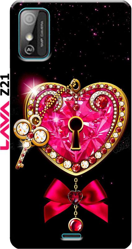 YorktoSis Back Cover for Lava Z21 2763  (Multicolor, Dual Protection, Silicon, Pack of: 1)