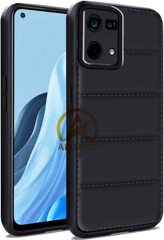 AelVouX Back Cover for Samsung Galaxy A51  (Black, Dual Protection, Silicon, Pack of: 1)