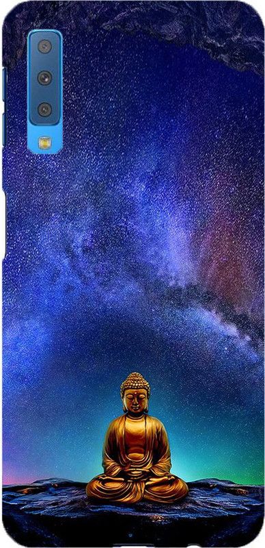 NDCOM Back Cover for Samsung Galaxy A7 2018 Edition  (Multicolor, Hard Case, Pack of: 1)