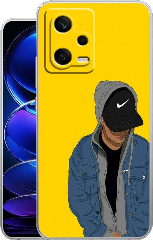 Selfless Back Cover for Redmi Note 12 Pro 5G  (Multicolor, Dual Protection, Silicon, Pack of: 1)