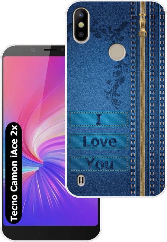 Goldista Back Cover for Tecno Camon I Ace 2X  (Multicolor, Flexible, Silicon, Pack of: 1)