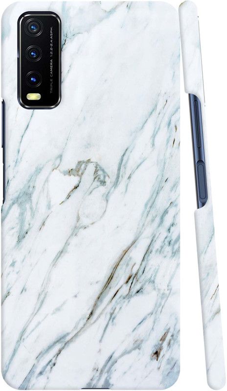 G4E-GIFT4EVER Back Cover for Vivo Y20i  (White, Pack of: 1)