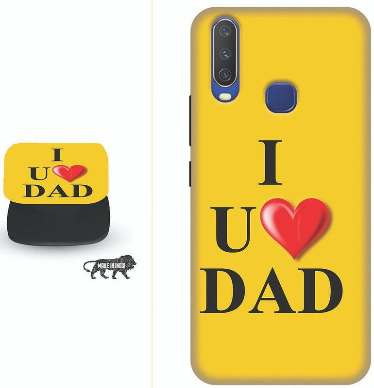 My Swag Back Cover for Vivo Y15  (Multicolor, Cases with Holder)