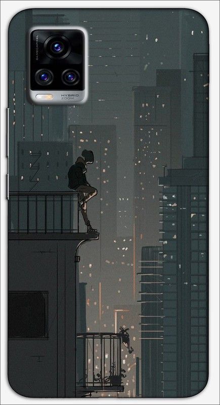 CROKIAN Back Cover for ViVO V20 hero cartoon Back Cover  (Multicolor, Hard Case, Pack of: 1)