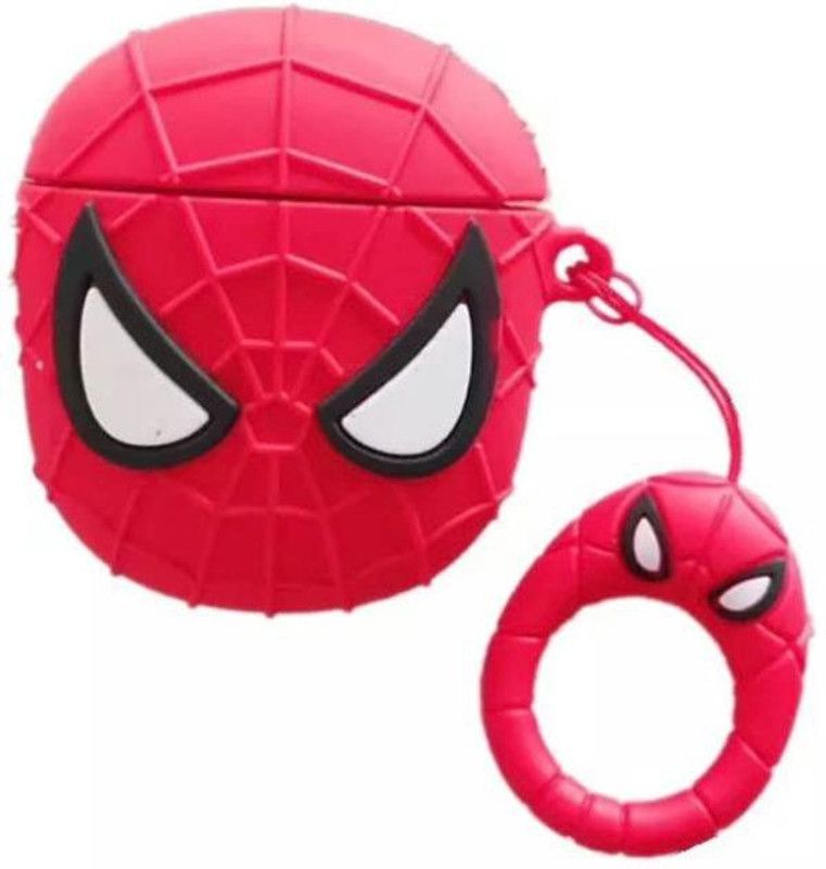 TRUCCO TRENDS Silicone Pull String Headphone Case  (SPIDERMAN)