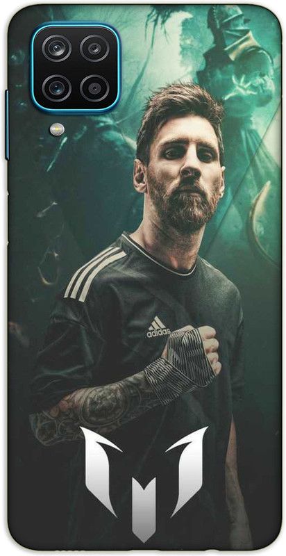 iprinto Back Cover for Samsung Galaxy A12 Messi Back Cover  (Green, Hard Case, Pack of: 1)