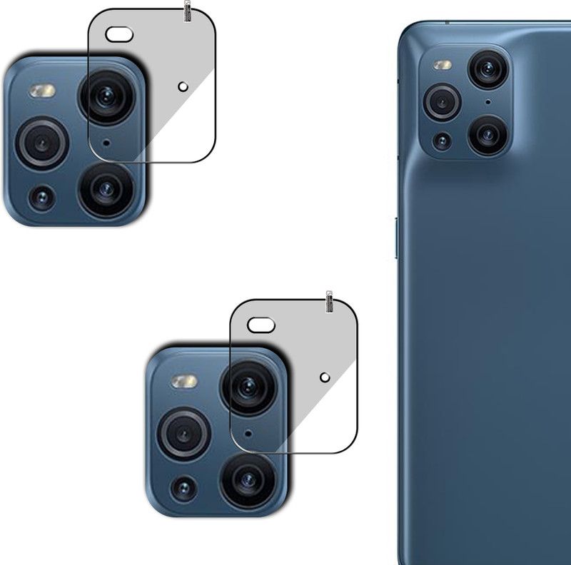 ASTARD Back Camera Lens Glass Protector for Oppo Find X3  (Pack of: 2)