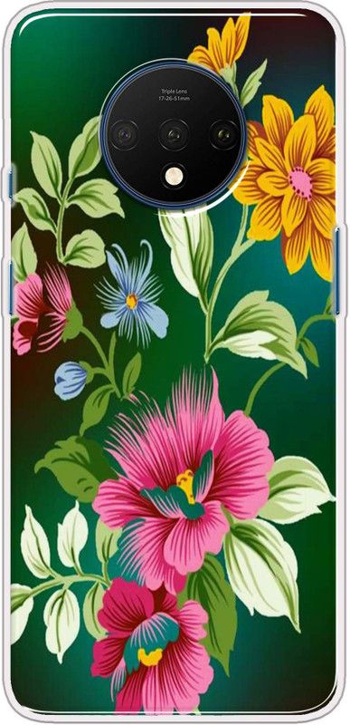 Oye Stuff Back Cover for OnePlus 7T  (Multicolor, Grip Case, Silicon, Pack of: 1)