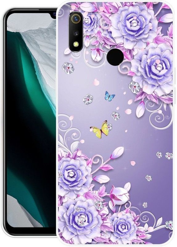 KLC Back Cover for Realme 3, Realme 3i  (Multicolor, Grip Case, Silicon)