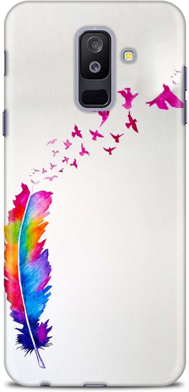 Sankee Back Cover for Samsung Galaxy A6 Plus  (White, Hard Case)