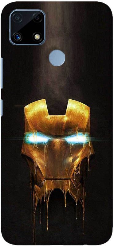 NDCOM Back Cover for Realme C25s Marvel Mask Printed  (Multicolor, Hard Case, Pack of: 1)