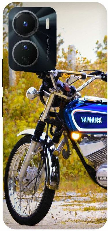 COVERJET Back Cover for VIVO Y16-YAMAHA- BIKE- LOVER- RACER  (Pink, Hard Case, Pack of: 1)