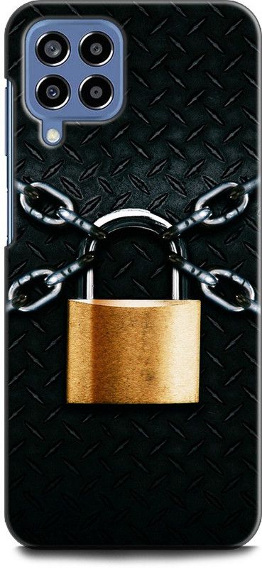 WallCraft Back Cover for SAMSUNG Galaxy M53 5G LOOK SCREEN, ABSTRACT, TEXTURE, EDGE, DARK  (Multicolor, Dual Protection, Pack of: 1)
