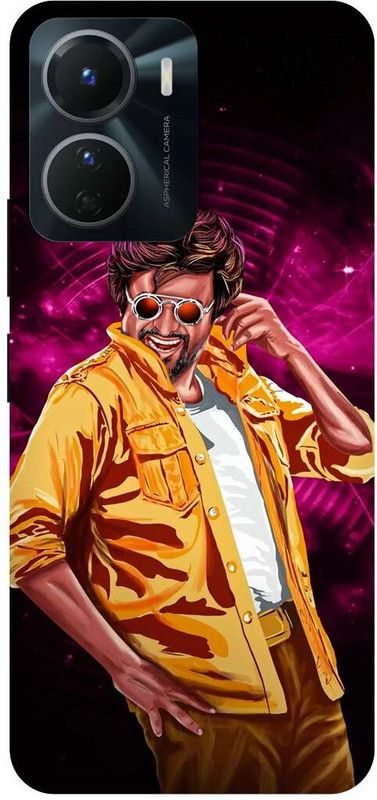 COVERJET Back Cover for VIVO Y16-RAJNIKANTH- SOUTH- HERO- ACTOR  (Multicolor, Hard Case, Pack of: 1)
