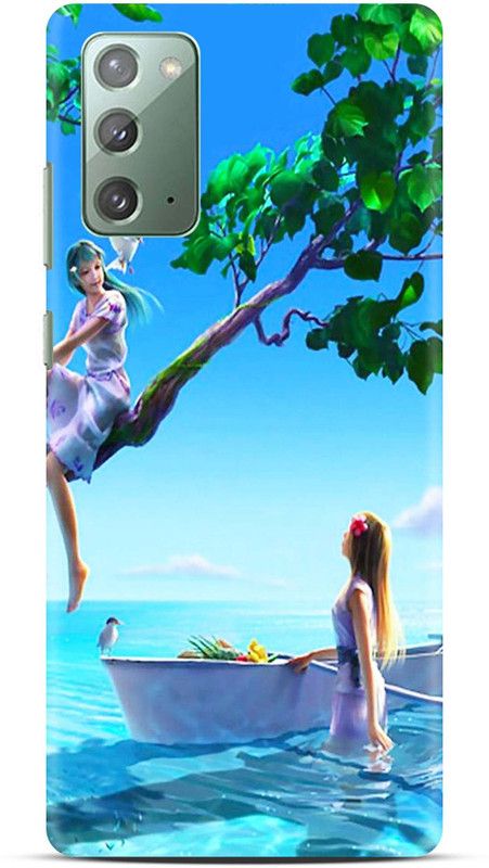 Sankee Back Cover for Samsung Galaxy Note 20  (Blue, Hard Case)