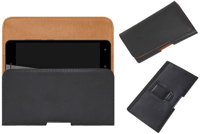 ACM Pouch for Gionee Pioneer P5W  (Black, Holster, Pack of: 1)