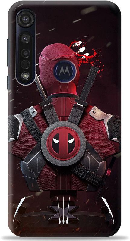 Coverpur Back Cover for Moto G8 Plus  (Red, Shock Proof, Pack of: 1)