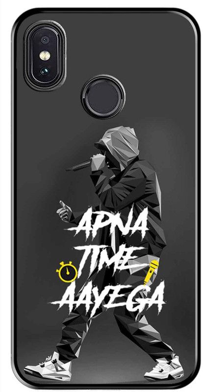 CaseRepublic Back Cover for Mi Redmi Note 5 Pro  (Black, Grip Case)