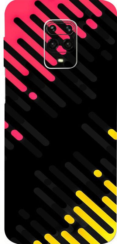 LAMHA Redmi Note 10 Lite, redmi note 10 lite Mobile Skin  (Ultra Super Abstract Lines With High Matte Finish., Mobile Skin (Back+Side+Camera))