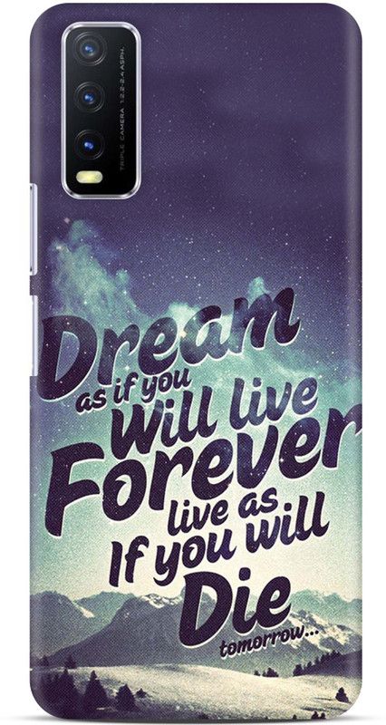 Sankee Back Cover for Vivo Y20 / V2029  (Multicolor, Hard Case)