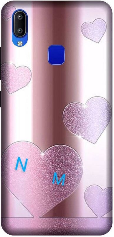 Thecoverking Back Cover for Vivo Y95 (N,M letter,N,M alphabet,N,M word, N,M name, heart, cases cover  (Multicolor, Waterproof)