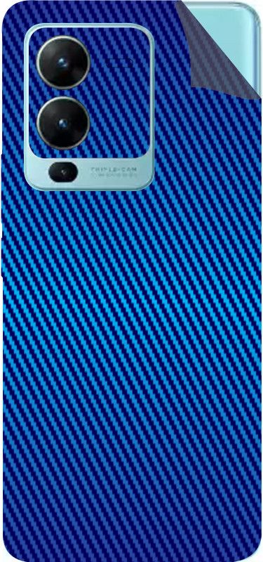 AsSkin Vivo V25 Pro 5G, vivo v25 pro 5g Mobile Skin  (Ultra Blue CF With High Gloss Finish).)