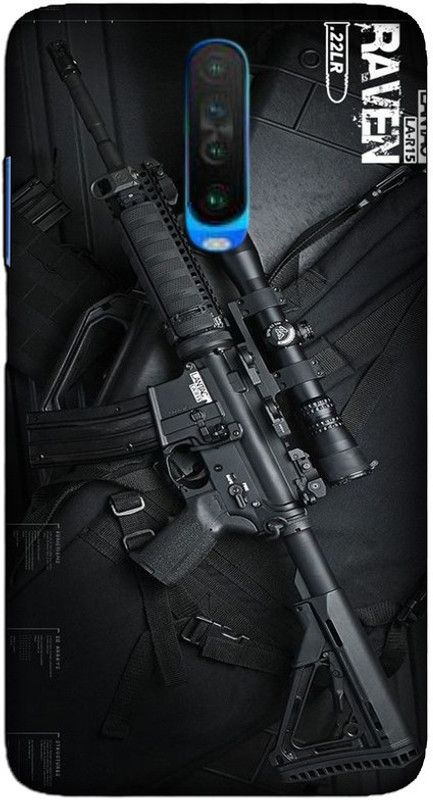 CROKIAN Back Cover for POCO X2 Weapon Back Cover  (Multicolor, Hard Case, Pack of: 1)