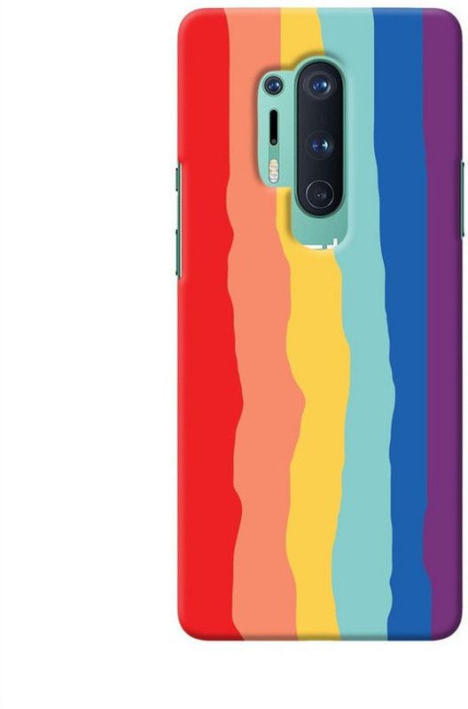 91 brand Back Cover for ONEPLUS 8 PRO  (Multicolor, Pack of: 1)