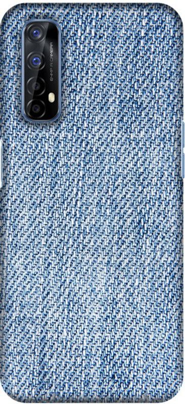 PNBEE Back Cover for Realme Narzo 20 Pro, RMX2161 - Jeans Pattern Print  (Multicolor, Hard Case, Pack of: 1)