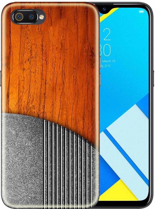 Snazzy Back Cover for realme c2  (Multicolor, Grip Case, Silicon, Pack of: 1)