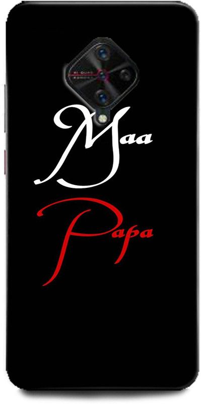 Afterglow Back Cover for Vivo S1 Pro love mom dad, baba, papa,love, father, mother,mom  (Multicolor, Dual Protection, Pack of: 1)