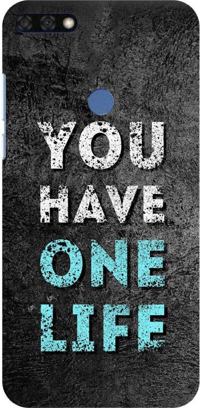 Probeard Back Cover for Honor 7C  (Multicolor, Hard Case)