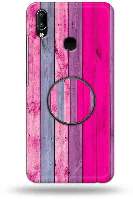 NDCOM Back Cover for Vivo Y95  (Pink, Pack of: 2)