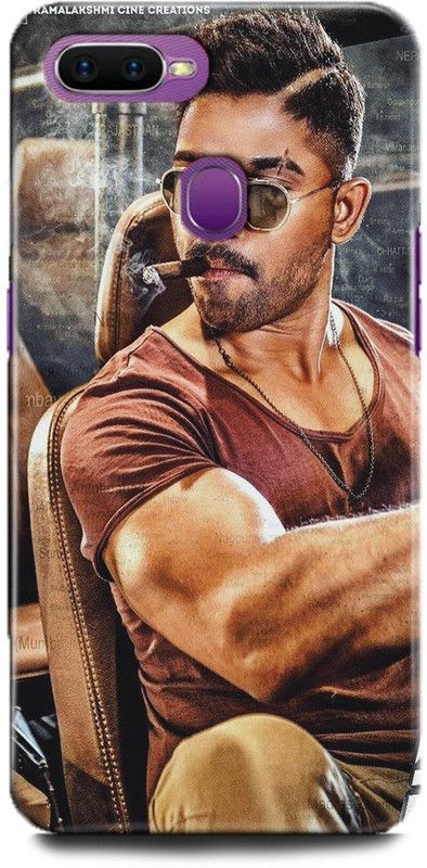 INTELLIZE Back Cover for Oppo A7/CPH1901 allu arjun,Printed  (Multicolor, Shock Proof, Pack of: 1)