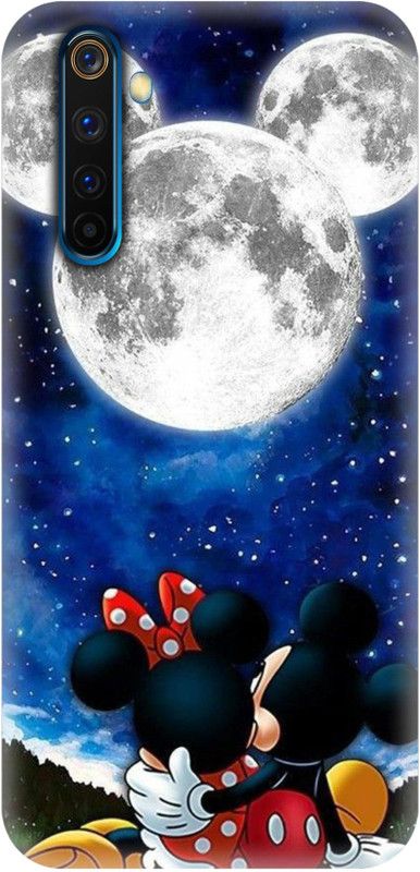 #Uncultured Back Cover for Realme 6 Pro - Micky Mouse Print  (Multicolor, Hard Case, Pack of: 1)