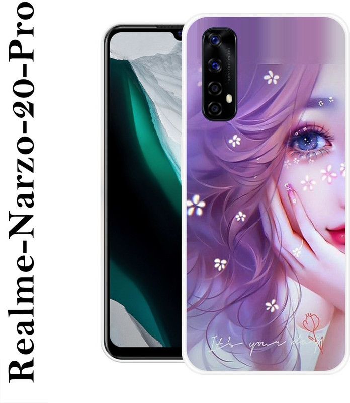 PALWALE BALAJI Back Cover for Realme Narzo 20 Pro  (Multicolor, Grip Case, Silicon)