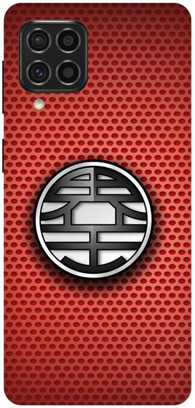 ZIGTOZAG SHOPPE Back Cover for Samsung Galaxy F62  (Red, Hard Case)
