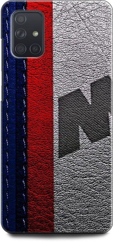 Afterglow Back Cover for SAMSUNG Galaxy A71 BMW, M POWER, LOGO, BMW STRIPES  (Multicolor, Shock Proof)