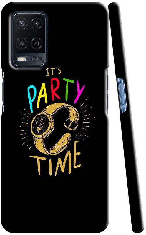 BK Creations Back Cover for Oppo A55  (Multicolor, Dual Protection, Pack of: 1)