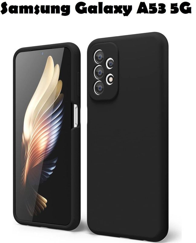 Casehub Back Cover for SAMSUNG Galaxy A53 5G, SAMSUNG Galaxy A53 5G  (Transparent, Camera Bump Protector, Silicon, Pack of: 1)