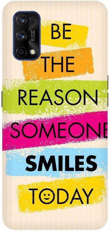 URCHIN Back Cover for Narzo 20Pro be the reason someone smile, quotes, motivation, smile, love  (Multicolor, Shock Proof, Pack of: 1)